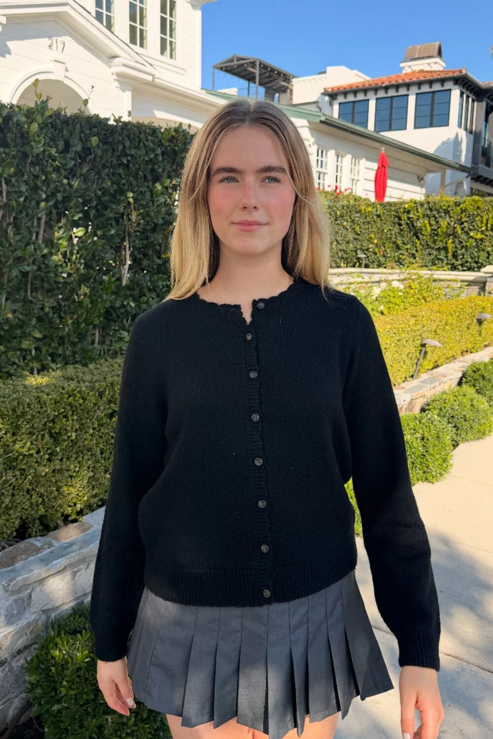 Amalie Wool Cardigan - Image 5