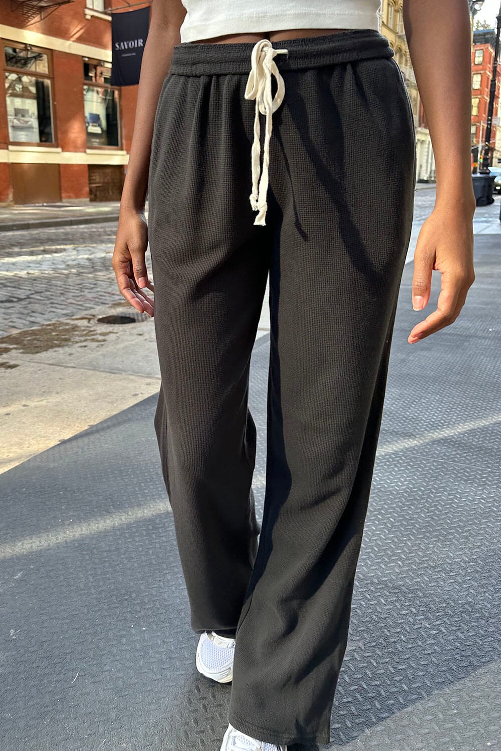 Anastasia Waffle Sweatpants - Image 3