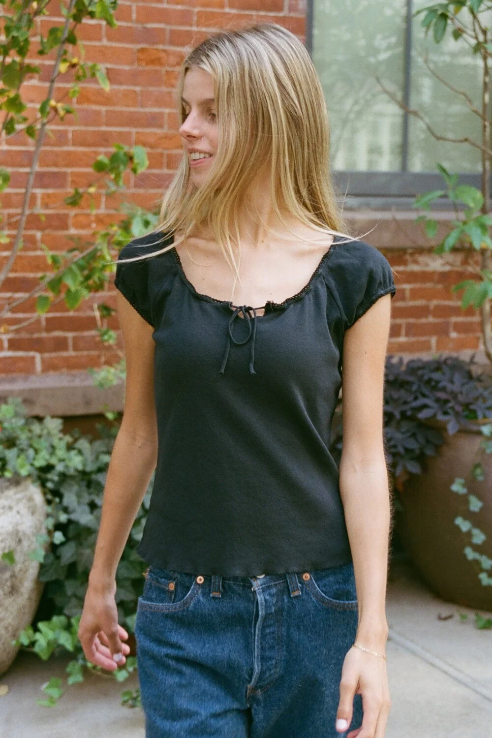 Noa Eyelet Top - Image 7