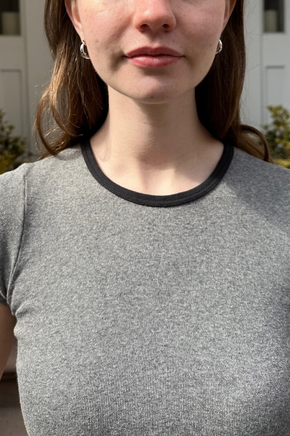 Thick Hoop Earrings - Image 3